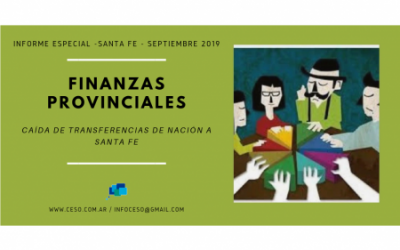 Informe especial | Finanzas Provinciales en Santa Fe – Septiembre 2019